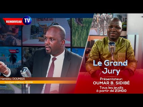 LE GRAND JURY AVEC HAMIDOU DOUMBIA SECRETAIRE POLITIQUE DU PARTI YELEMA 