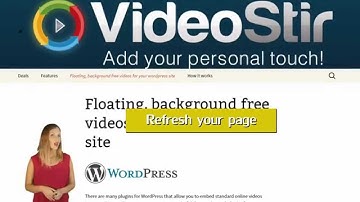 How to use VideoStir