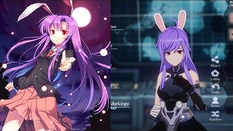 [Tower of Fantasy] Character Creation - Reisen Udongein Inaba