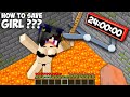 The GIRL WILL DIE IN 24 HOURS ! HOW TO SAVE GIRL in Minecraft ? GIRLS TROLLING !