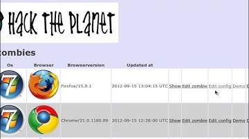 Hacker halted 2012 - Zombie browsers, spiced with rootkit extensions - demo Part 2