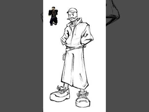 swaggy roblox avatar drawing