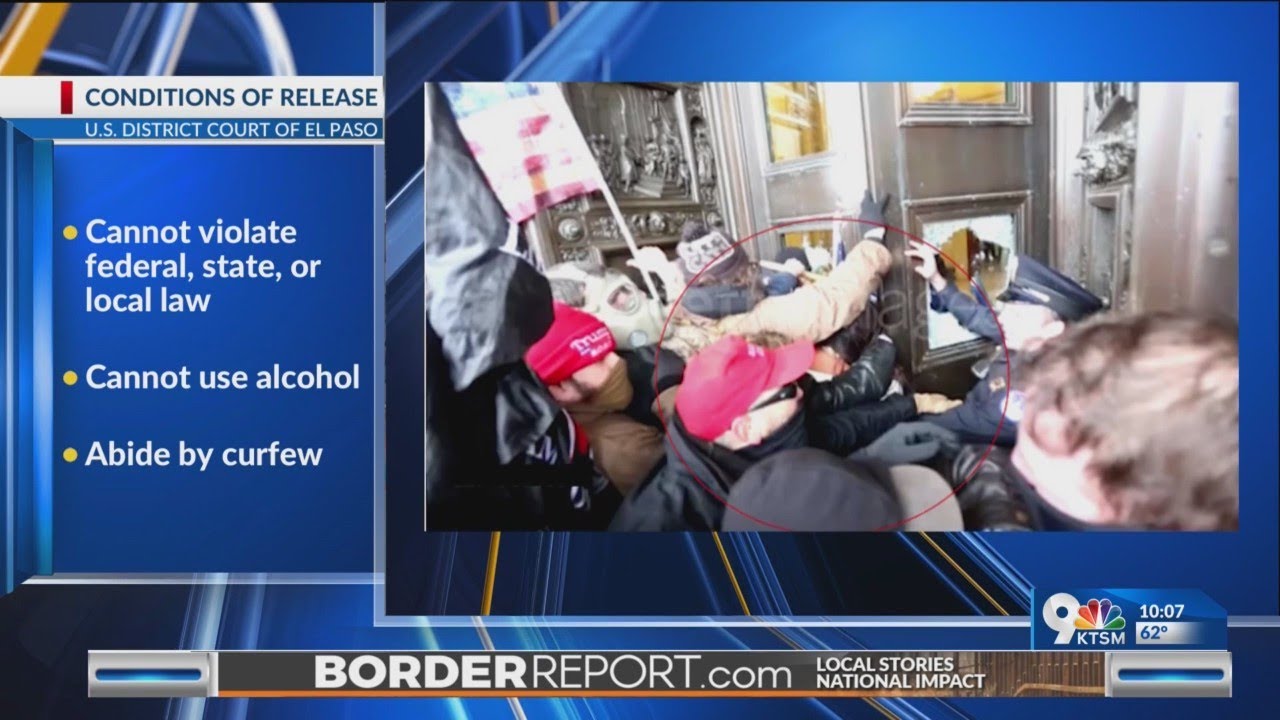 El Pasoan charged in Jan. 6 insurrection released on bond