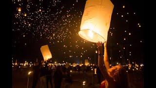 Rise Lantern Festival (Amazing lantern sight)