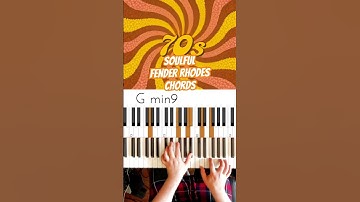 Soulful Fender Rhodes Chords 70s Style #musicianparadise #neosoulchords