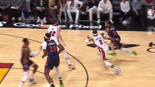 Gabe Vincent Great Underrated Defensive Work vs. Jalen Brunson in Game 3 - Heat vs. Knicks - 5/6/23