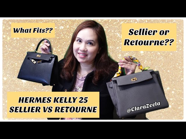 Comparing Hermes Kelly Bags: Sellier vs. Retourne - Academy by FASHIONPHILE