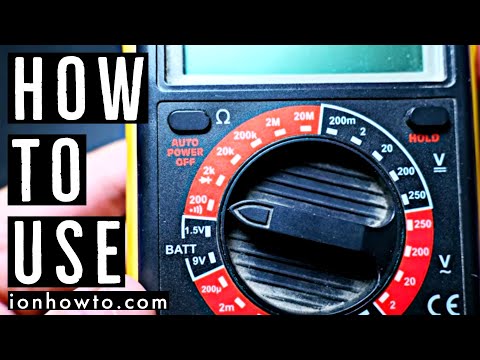 How to use a digital multimeter