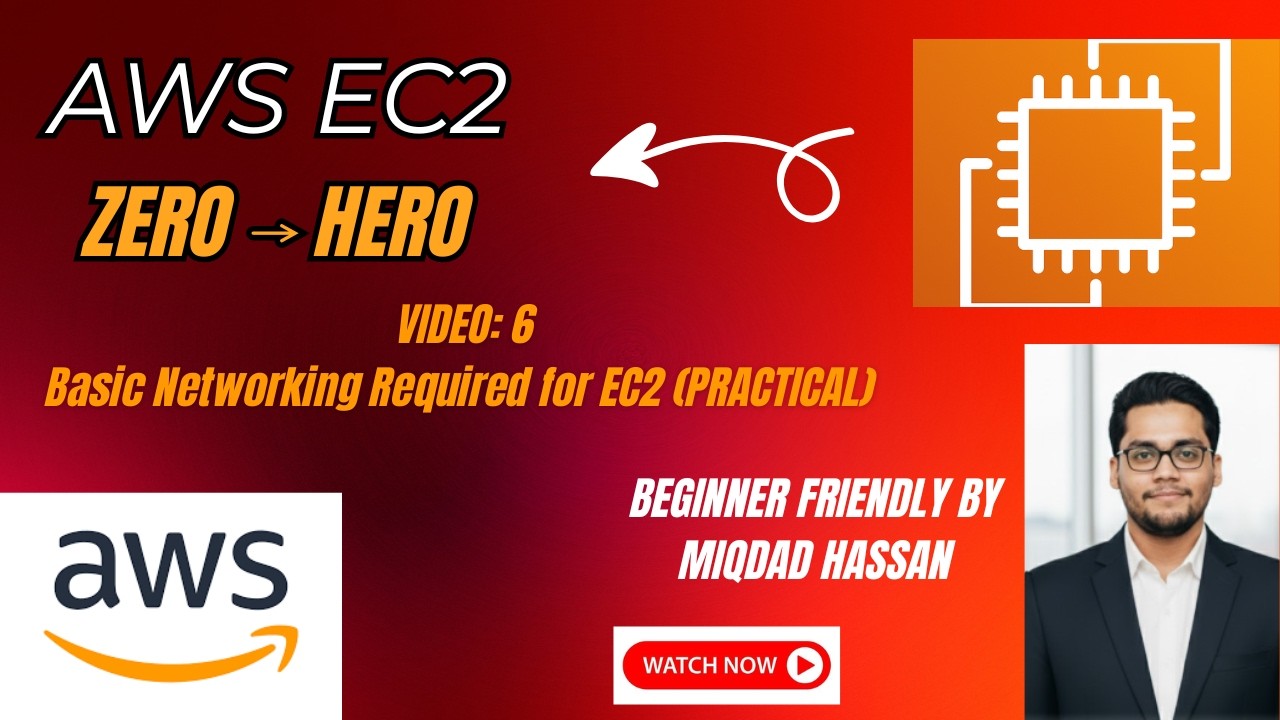 AWS EC2 Networking Practical | VPC, Subnet & Security Groups Hands-On ...
