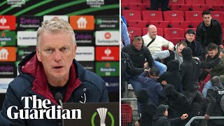 &#39;I feel ashamed&#39;: Managers react after Alkmaar fans confront West Ham players’ families