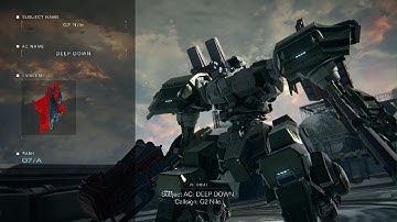 ARMORED CORE VI FIRES OF RUBICON - Arena G2 Nile / DEEP DOWN