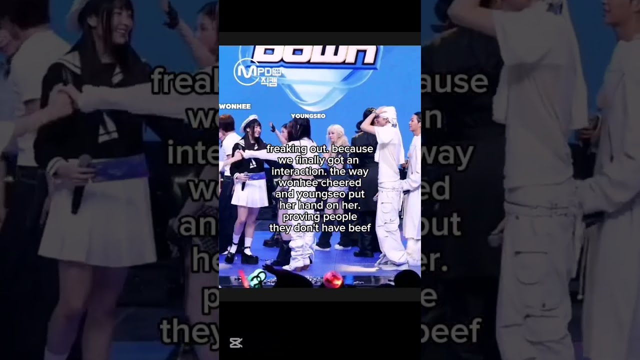 The Way Youngseo Ran To Wonhee Illit Alldayproject Fyp Viral Kpop M2