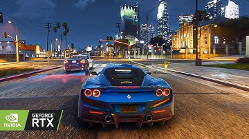 GTA V: NaturalVision Evolved ► Ray-Tracing Ultra Realistic Graphics MOD - Maxed-Out Gameplay on RTX™