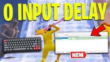 Get 0 Input Delay in Fortnite Chapter 4! ✔️ (Best Low Delay Tools)