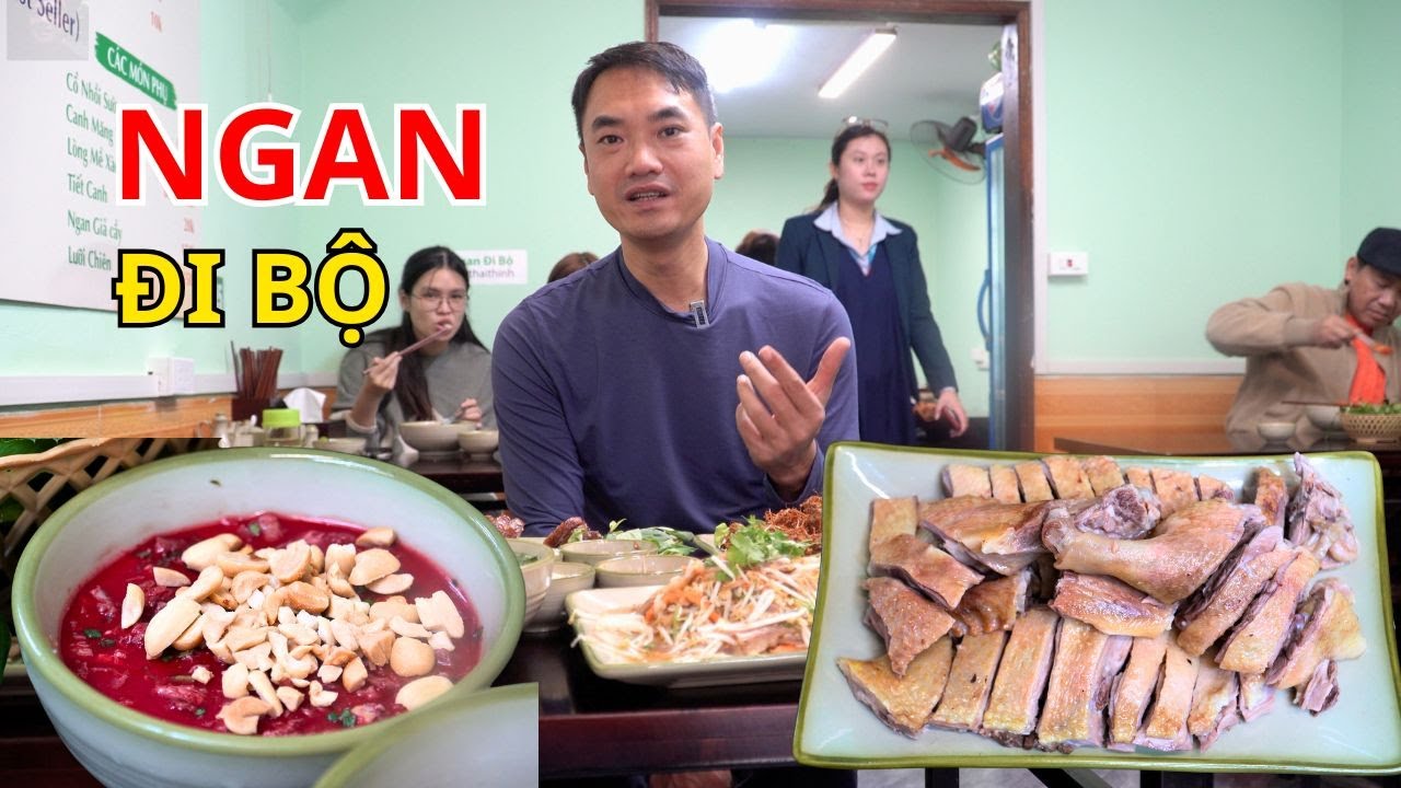 Ngan đi bộ Thái Thịnh: Bí quyết làm nên món ngan cực phẩm khiến khách ăn rơi lệ