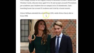 Prince George goes to Eton just before the 25  911 anniversary