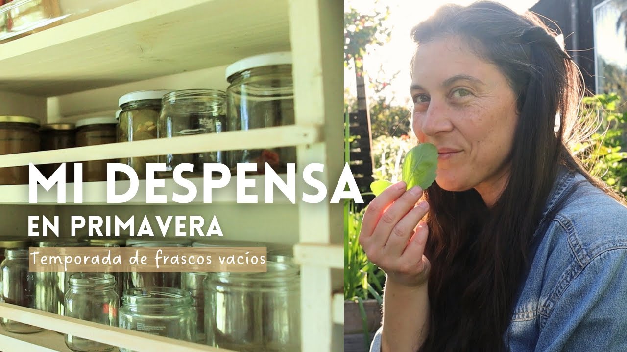 Mi despensa en Primavera no es lo que ustedes creen • Temporada de frascos vacíos!  🤷🏻‍♀️