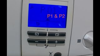 Vaillant Ecotec | How To Put It In High Flame & Low Flame AKA P1 & P2 (Engineers / Service Mode)