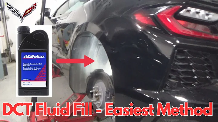 C8 Corvette: Fastest Easiest Method to Add DCT Fluid