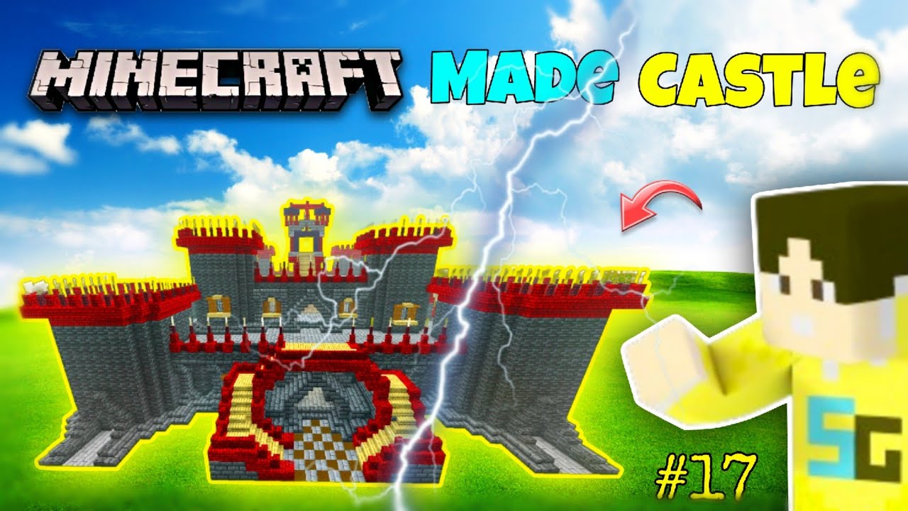 MINECRAFT BUT I MADE MY CASTLE | MINECRAFT GAMEPLAY #17 - YouTube