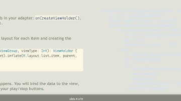 Converting Base Adapter to RecyclerView Adapter for Streaming .mp3 Files in Android