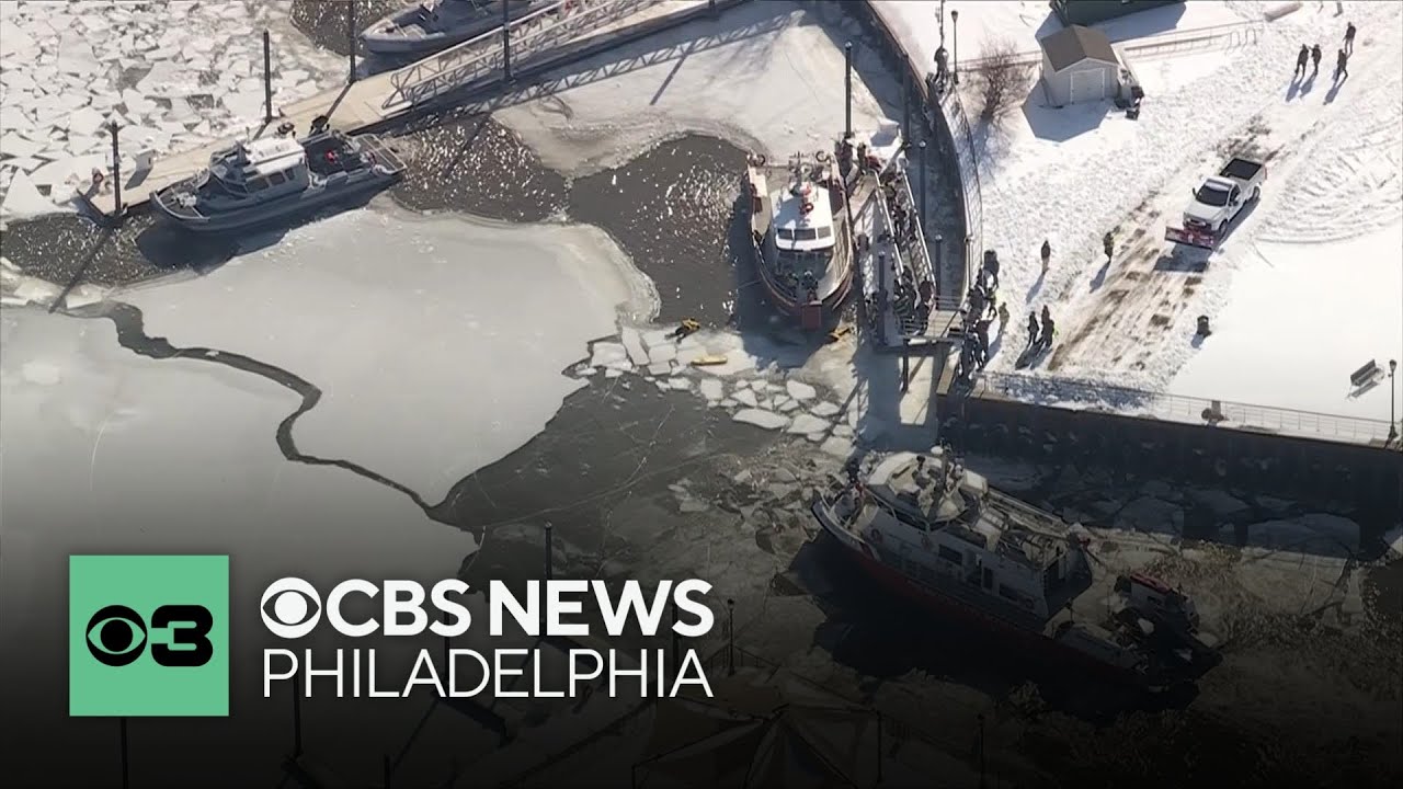 Camden firefighter dies after falling into icy Delaware River