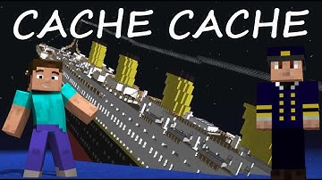 CACHE CACHE MINECRAFT MAP TITANIC | BATEAU DE CROISIERE | PS4 FR