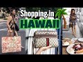 HAWAII TRAVEL VLOG - Part 2 | GUCCI, LV, CHANEL, YSL, Sightseeing & Eating