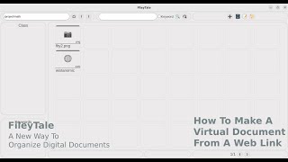 How To Make A Virtual Document From A Web Link With FileyTale || Free