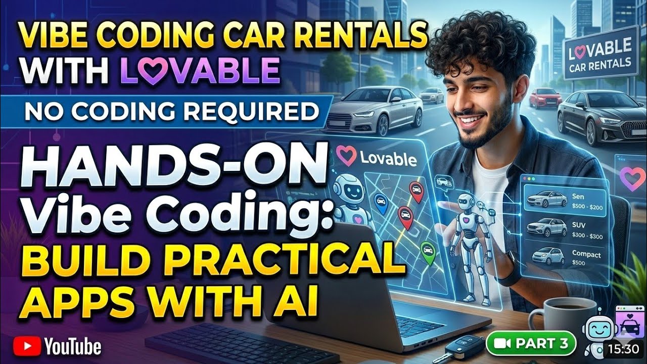 Vibe Coding Car Rentals with Lovable | Hands-On Vibe Coding: Build Practical Apps with AI Part 3