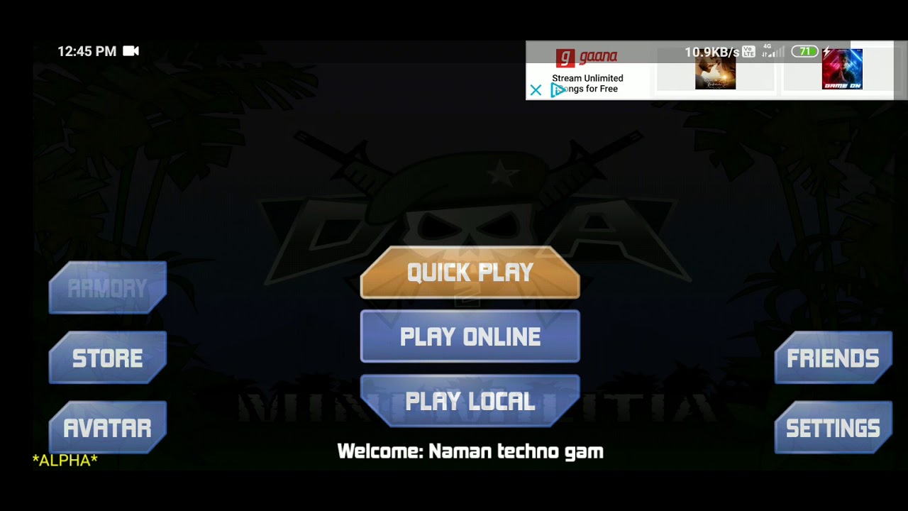 I found real The King DA2 in mini militia classic|Naman Techno gaming|