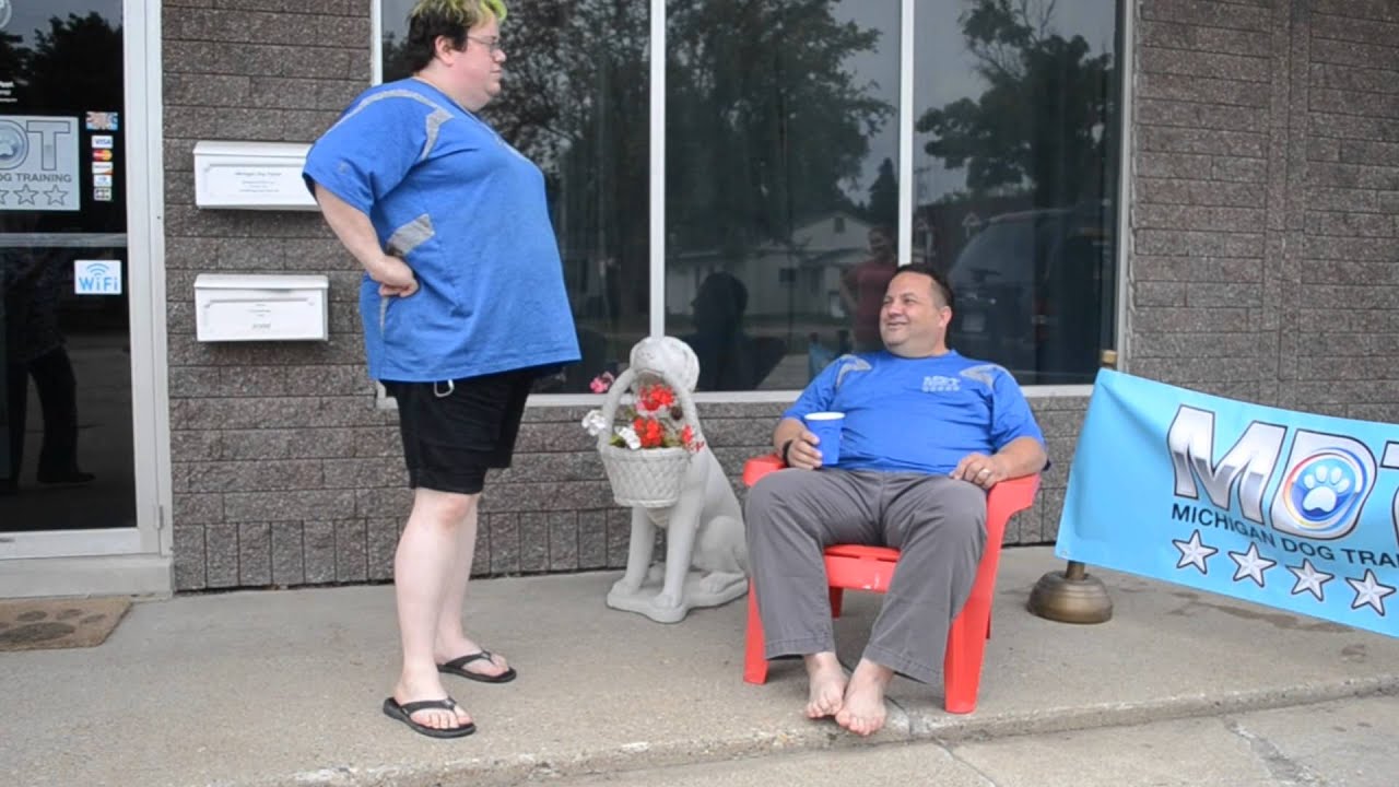 Michigan Dog Training Ice Bucket Challenge for ALS