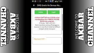 TUTORIAL SMS GRATIS ALL OPERATOR screenshot 2