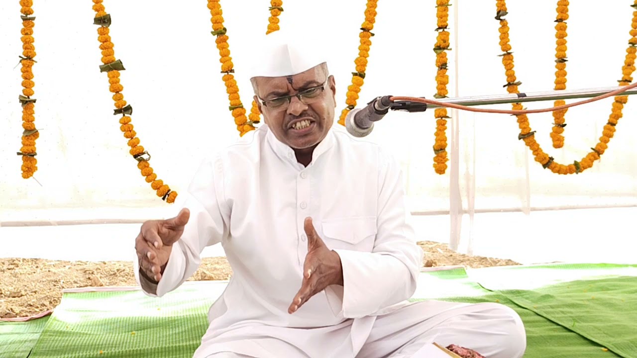 ह,भ,प, गुरूवर्य, संपत महाराज हांडे देवकीनंदन वास्तुशांती निमित्त प्रवचन पारगाव मढ  13/11/2021