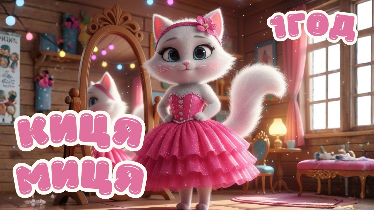 КИЦЯ МИЦЯ НА СЕЛІ | ДИТЯЧІ ПІСНІ 1 ГОД @maldivy888