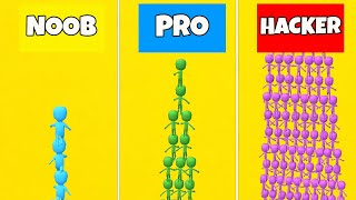 COUNT MASTERS: STICKMAN GAMES - NOOB vs PRO vs HACKER screenshot 2