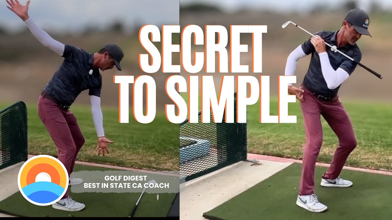 Secret to a Simple, Effortless Golf Swing (Stop Overthinking It!) - YouTube