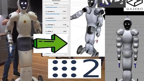 Simulación del robot humanoide Eve R3 de 1X Technologies #ros2