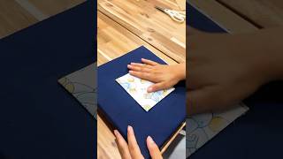Fabric cover Scrapbook for my baby boy 🩵🧸 junk journaling, crafts & hobbies, motherhood 🤰