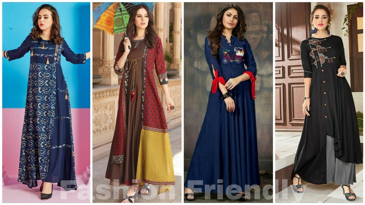 Latest long kurti designs 2019 | long kurti design for women - Fashion Friendly