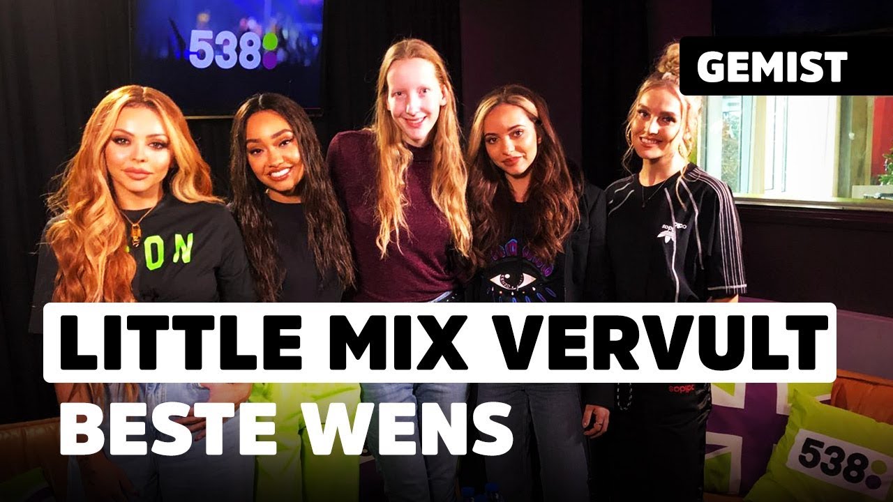 Little Mix verrast fan Anouk in de 538-studio | 538Gemist