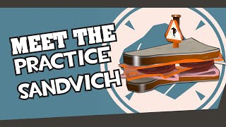 Practice Sandvich joke weapon demonstration for tf2