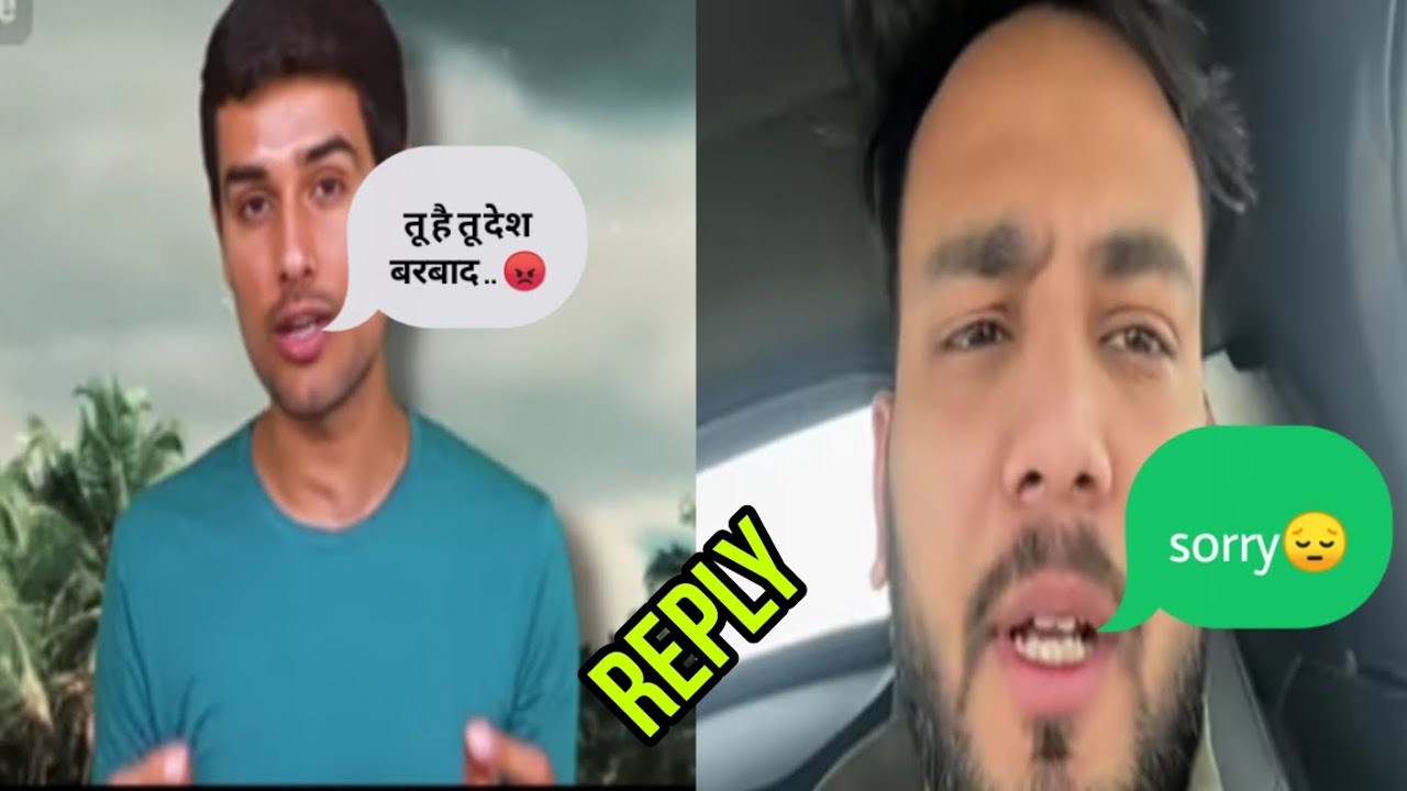 Dhurve Rathe Reply Elvish Yadav😂😂, Dhurve Rathe Exposed Elvish Yadav ...