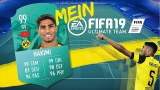 My Fut Achraf Hakimi Names His Fifa 19 Ultimate Team
