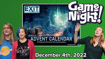 GameNight! 24 Days of Advent - Exit: The Game – Advent Calendar: The Mystery of the Ice Cave Dec. 4