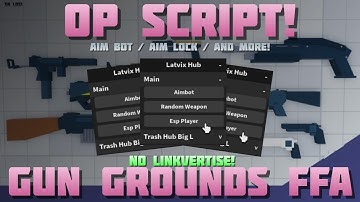 [Op Aim🔫] Gun Grounds FFA Script 🔥 No Linkvertise! Aim Bot and Lock / and more! Mobile - PC!🔥 (2024)