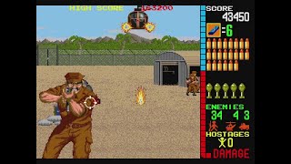 序盤紹介プレイ】オペレーションウルフ (1987.10 AC