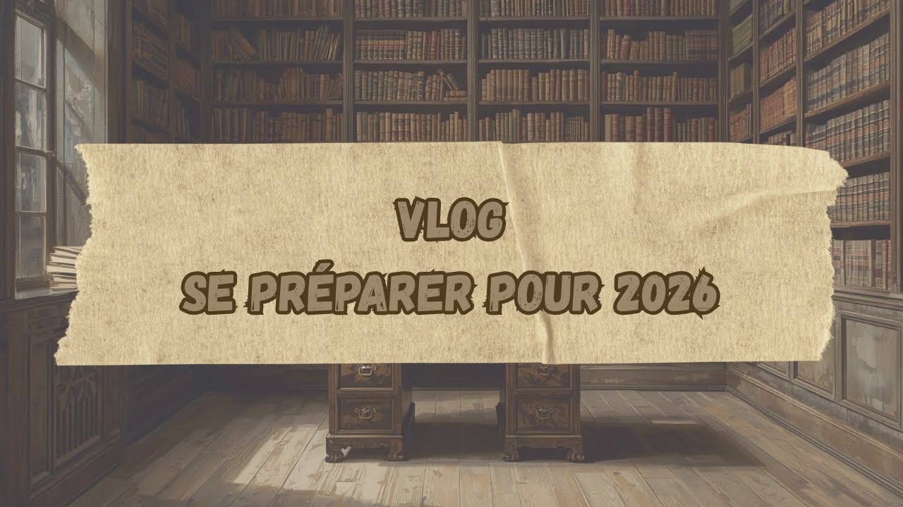[VLOG] Se préparer pour 2026