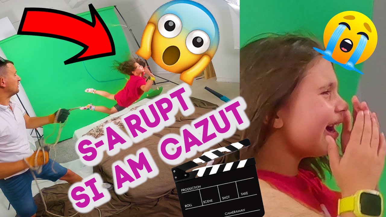 😭Am căzut la filmarile clipului video pentru copii Acadea😱 / Making of Ciao Patricia vlog  Backstage