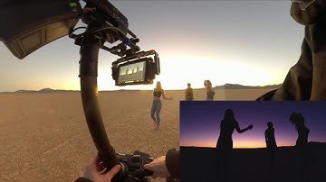 Girls dancing at sunset Behind the scenes Steadicam shot breakdown 10